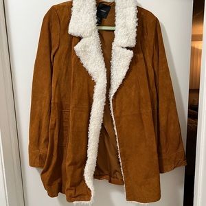 Faux fur jacket